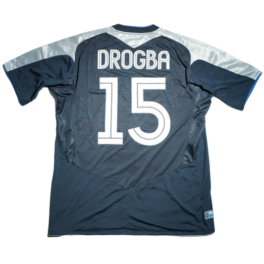 Chelsea 2004-2005 Away Jersey - Didier Drogba #11 (L)