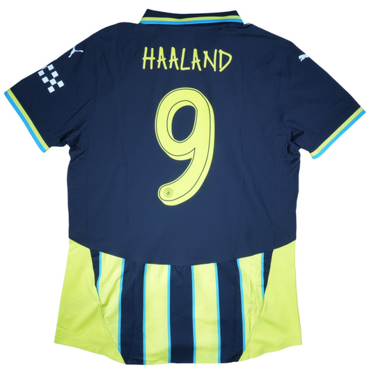 Manchester City 2024-25 Authentic Away Shirt - Erling Haaland #9 - BNWT