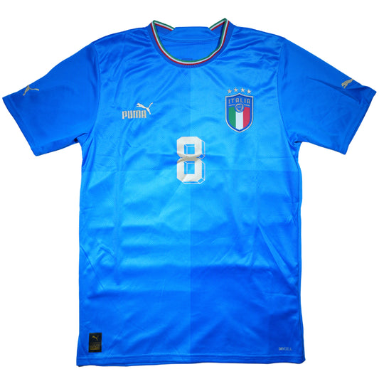 Italy 2022-2023 Home Shirt Tonali #8 (S) - BNWT