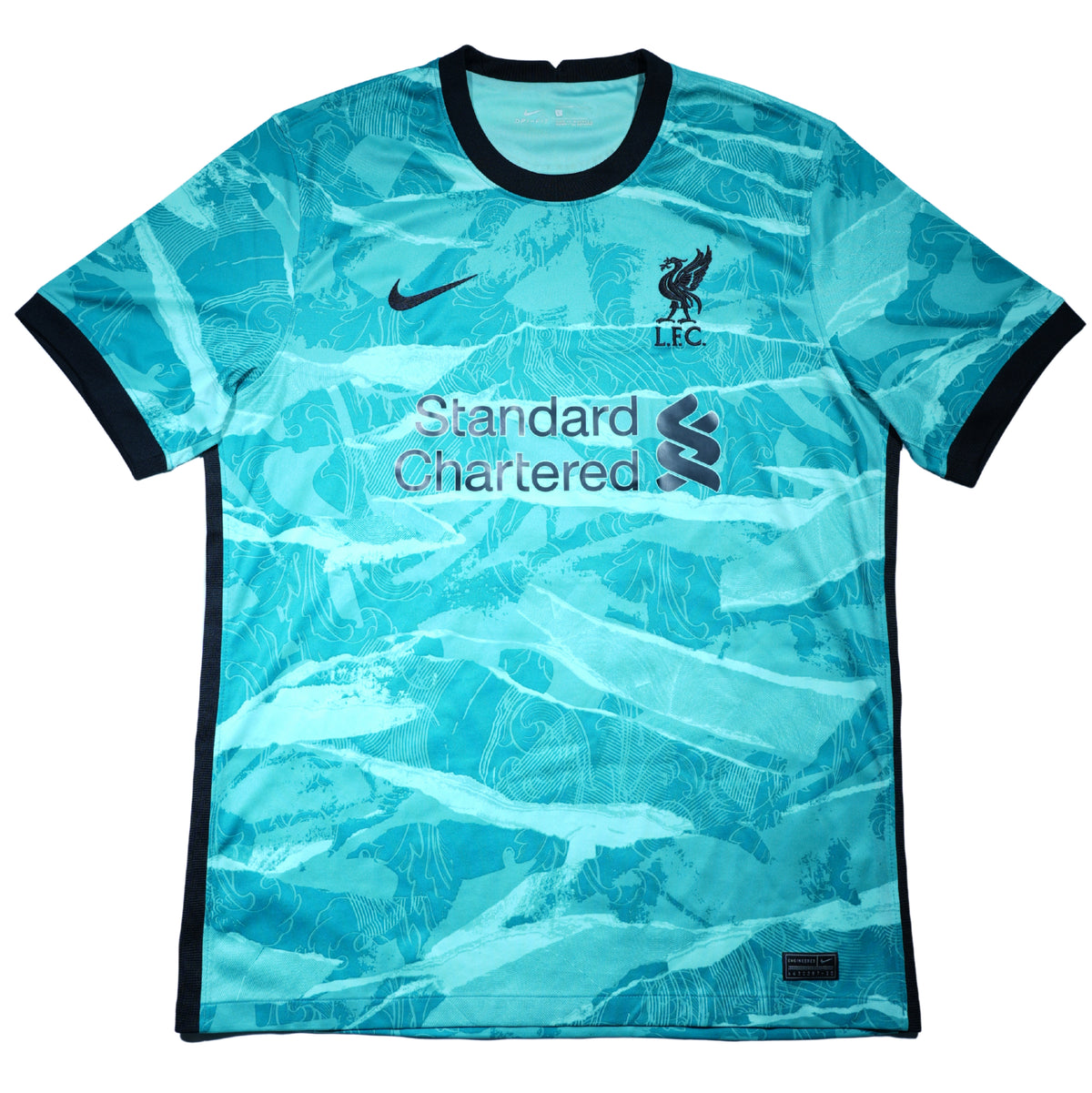 Liverpool 2020-21 Away Shirt - Virgil Van Dijk #4 (L)