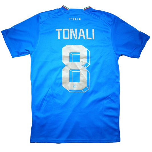 Italy 2022-2023 Home Shirt Tonali #8 (S) - BNWT