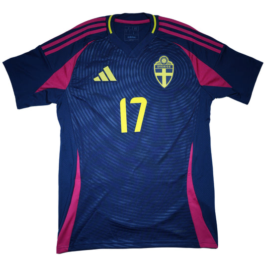 Sweden 2024-2025 Away Shirt - Viktor Gyökeres #17 - BNWT