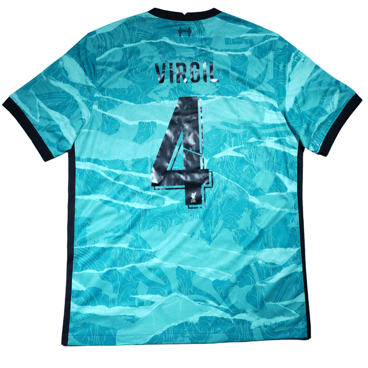 Liverpool 2020-21 Away Shirt - Virgil Van Dijk #4 (L)
