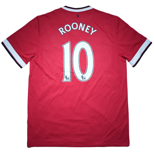 Manchester United 2014-15 Home Shirt - Wayne Rooney #10 (L)