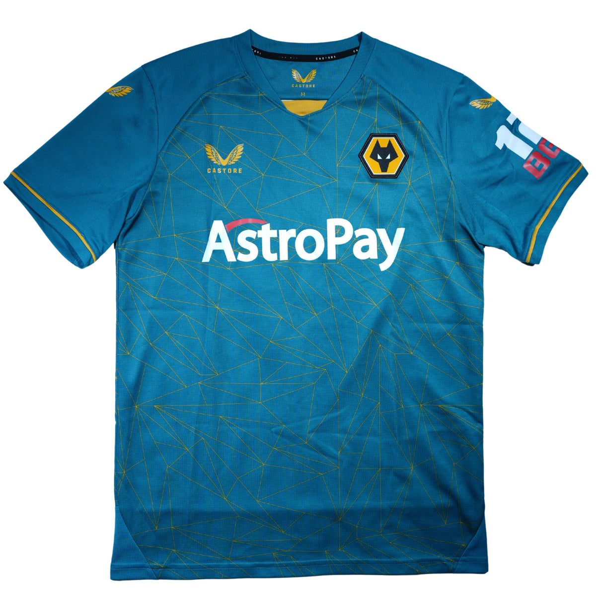 Wolverhampton Wanderers FC 2022-23 Away Shirt (M)