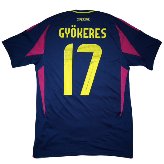 Sweden 2024-2025 Away Shirt - Viktor Gyökeres #17 - BNWT