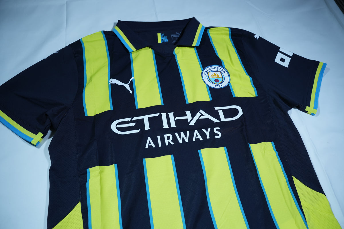 Manchester City 2024-25 Authentic Away Shirt - Erling Haaland #9 - BNWT