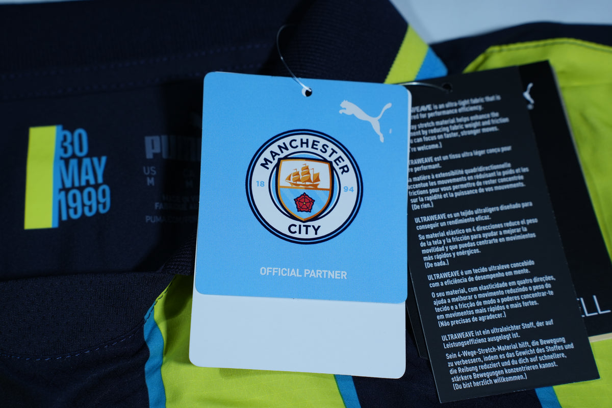 Manchester City 2024-25 Authentic Away Shirt - Erling Haaland #9 - BNWT