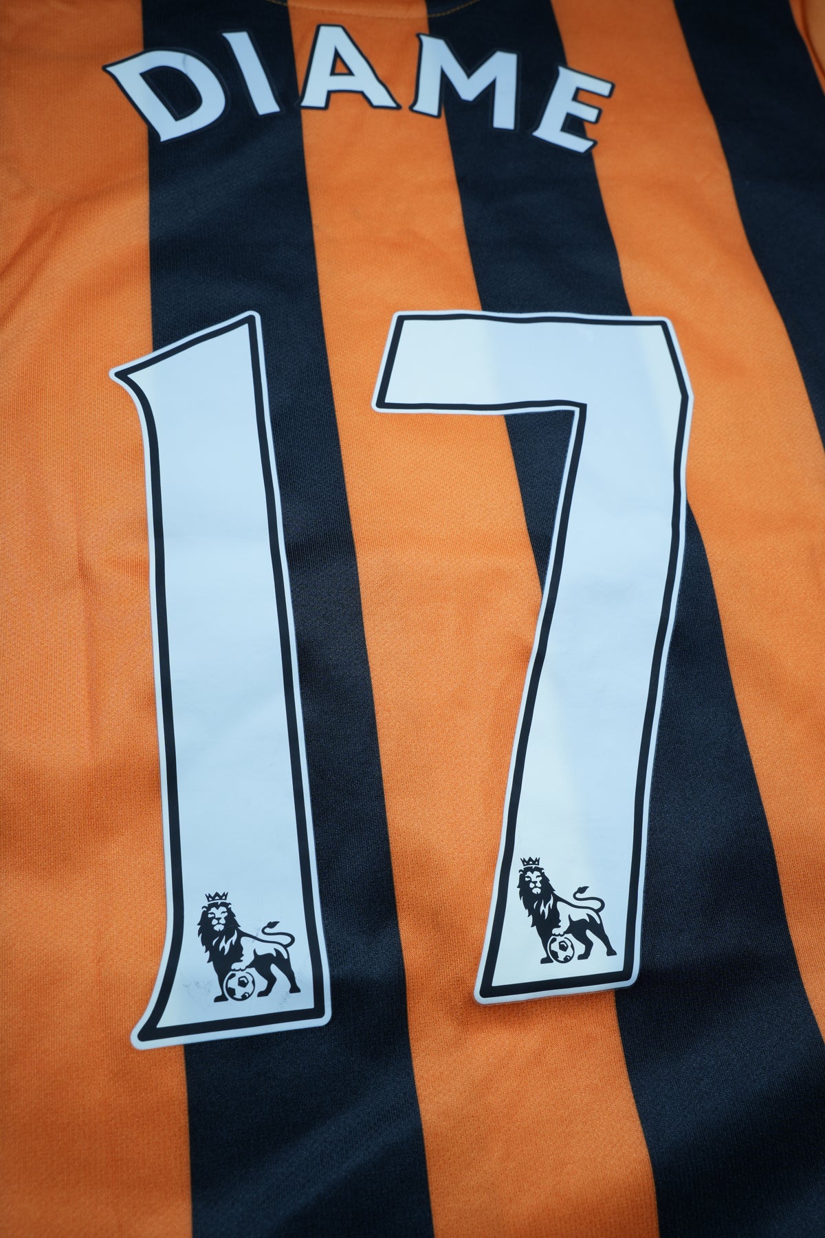 Hull City AFC 2014-15 Home Shirt - Mohamed Diamé #17 (M)