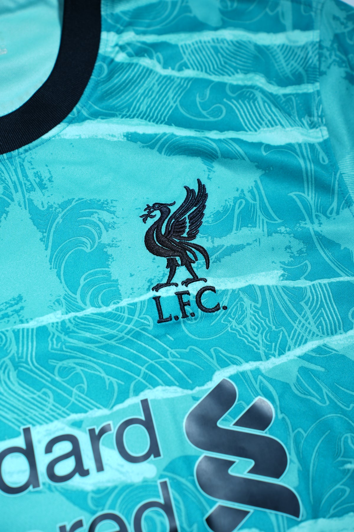 Liverpool 2020-21 Away Shirt - Virgil Van Dijk #4 (L)
