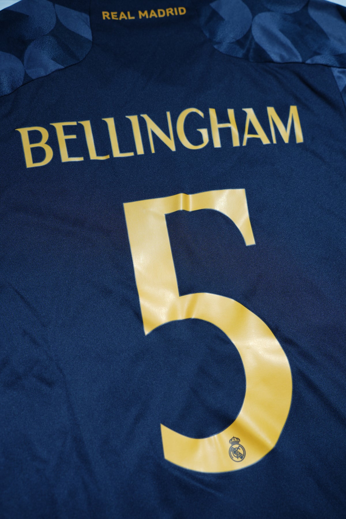 Real Madrid 2023-24 UCL Away Shirt - Jude Bellingham #5 (Women's XXS) - BNWT