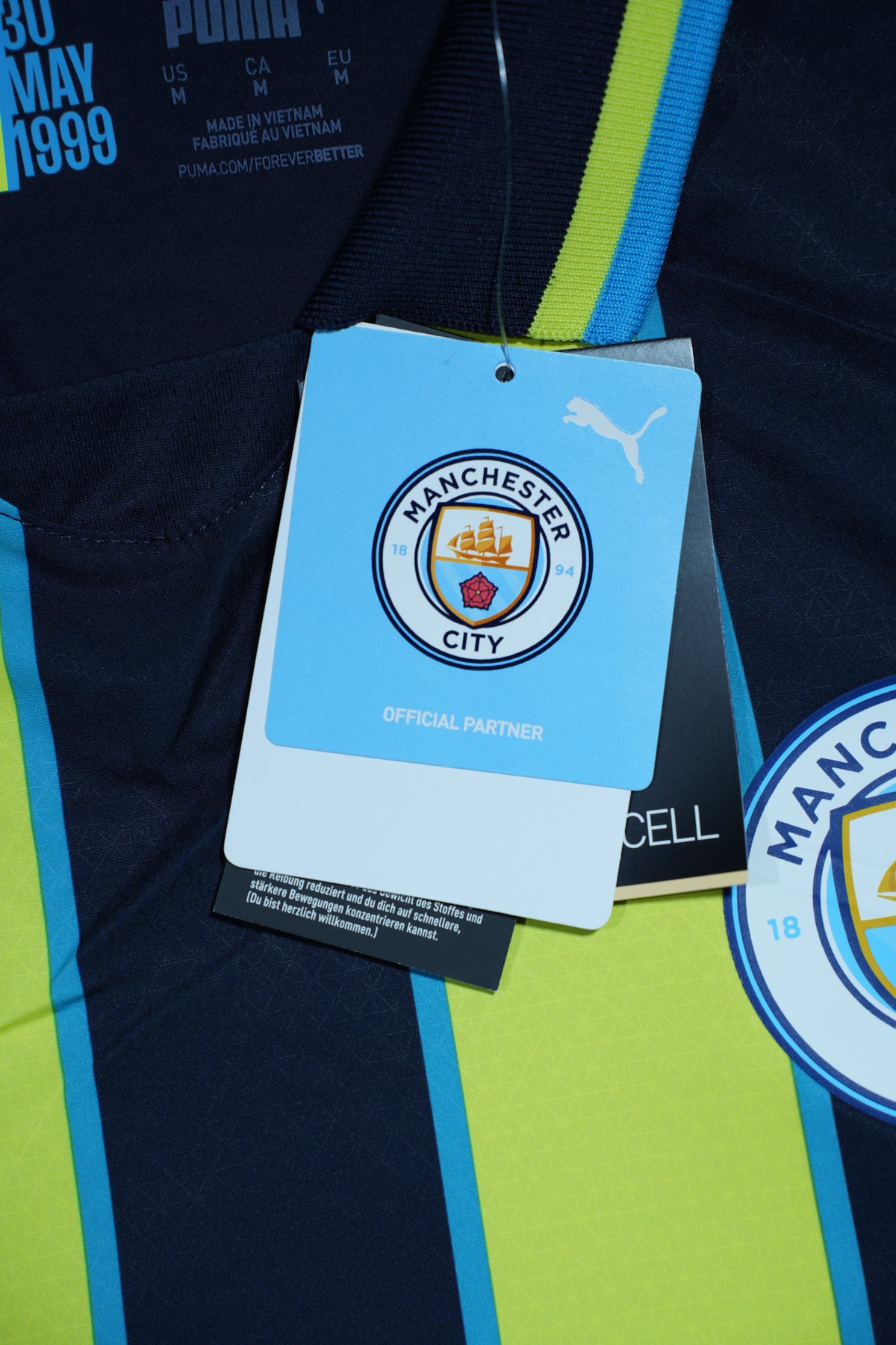 Manchester City 2024-2025 Authentic Away Shirt - Kevin De Bruyne #17 - BNWT