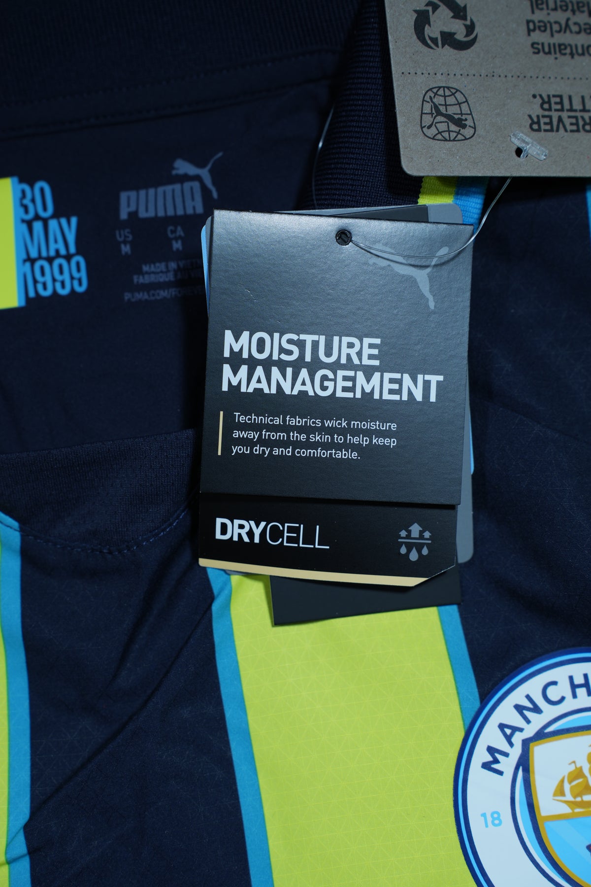 Manchester City 2024-2025 Authentic Away Shirt - Kevin De Bruyne #17 - BNWT