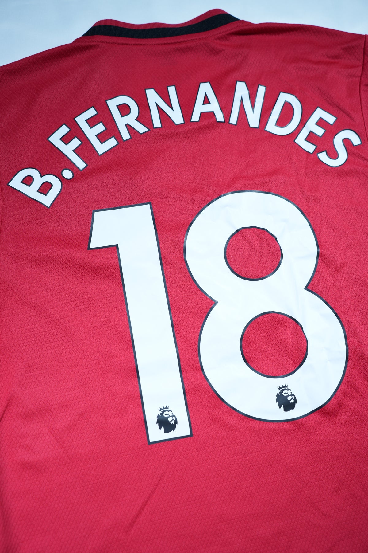 Manchester United 2019-2020 Home Jersey - Bruno Fernandes #18 (S)